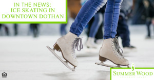 Ice Skating in Downtown Dothan