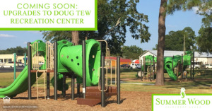 upgrades to Doug Tew Recreation Center