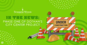 phase one of Dothan's City Center project