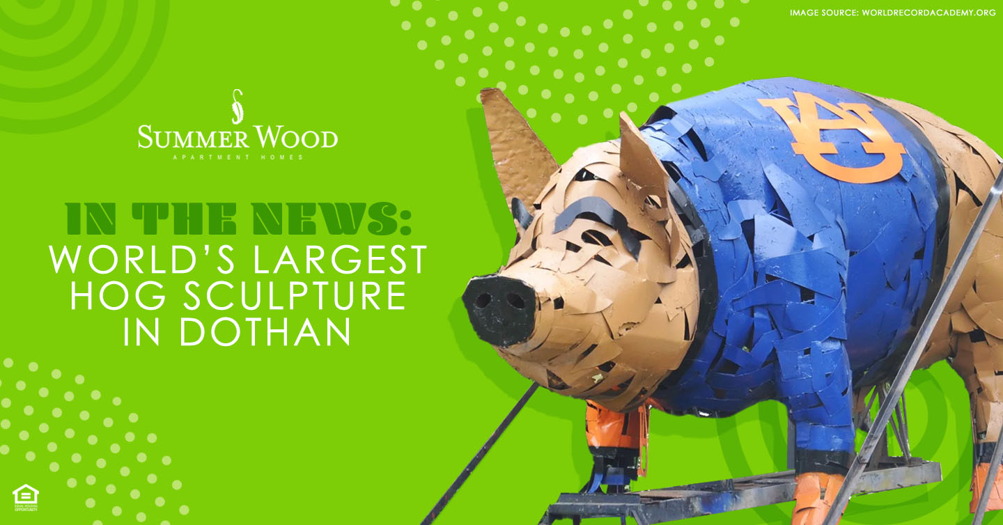 In the News: World’s Largest Hog Sculpture in Dothan